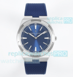 8F Factory Copy Vacheron Constantin Overseas Ultra-thin Blue Dial Watch 40mm